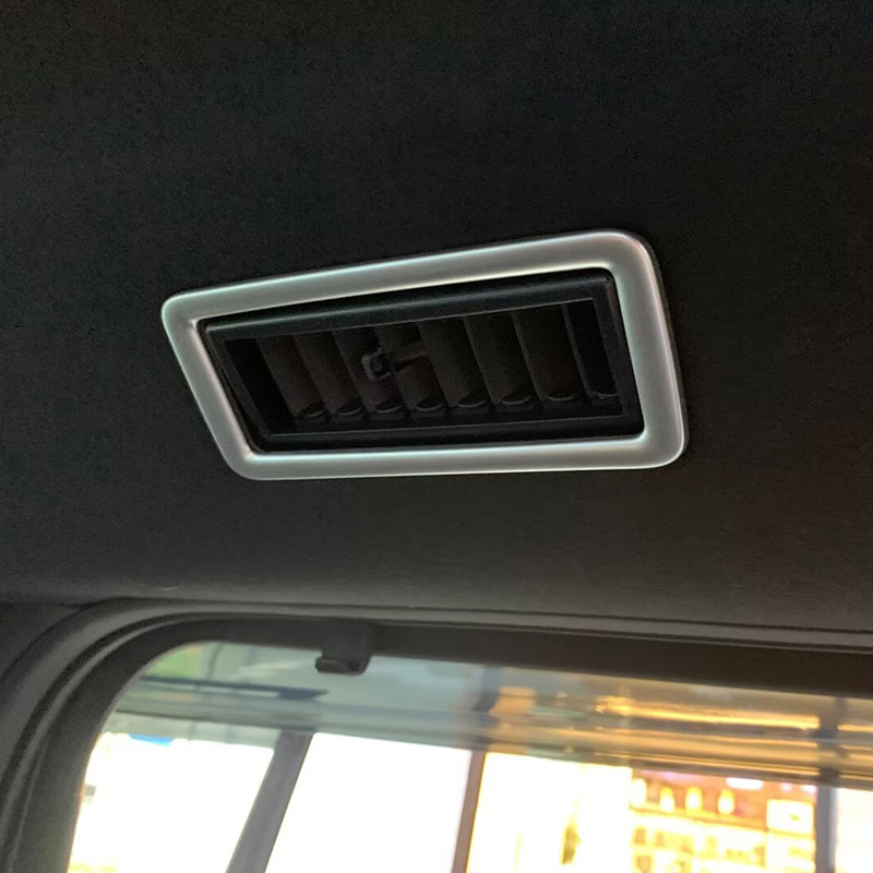 Adecuado para Toyota 22 voxy salida de aire trasera marco modificación decoración 90 serie trasera aire acondicionado salida de aire parche