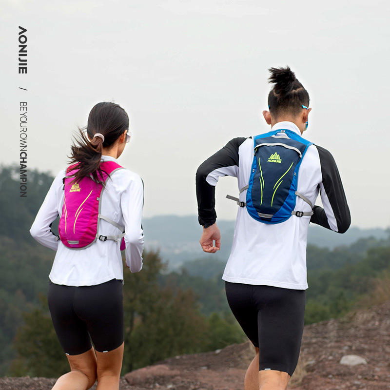 Onijie Hiking Backpack Running Bag Cross-Country Running Backpack Marathon Men's and Women's Outdoor Climbing Mountaineering Cycling Bag