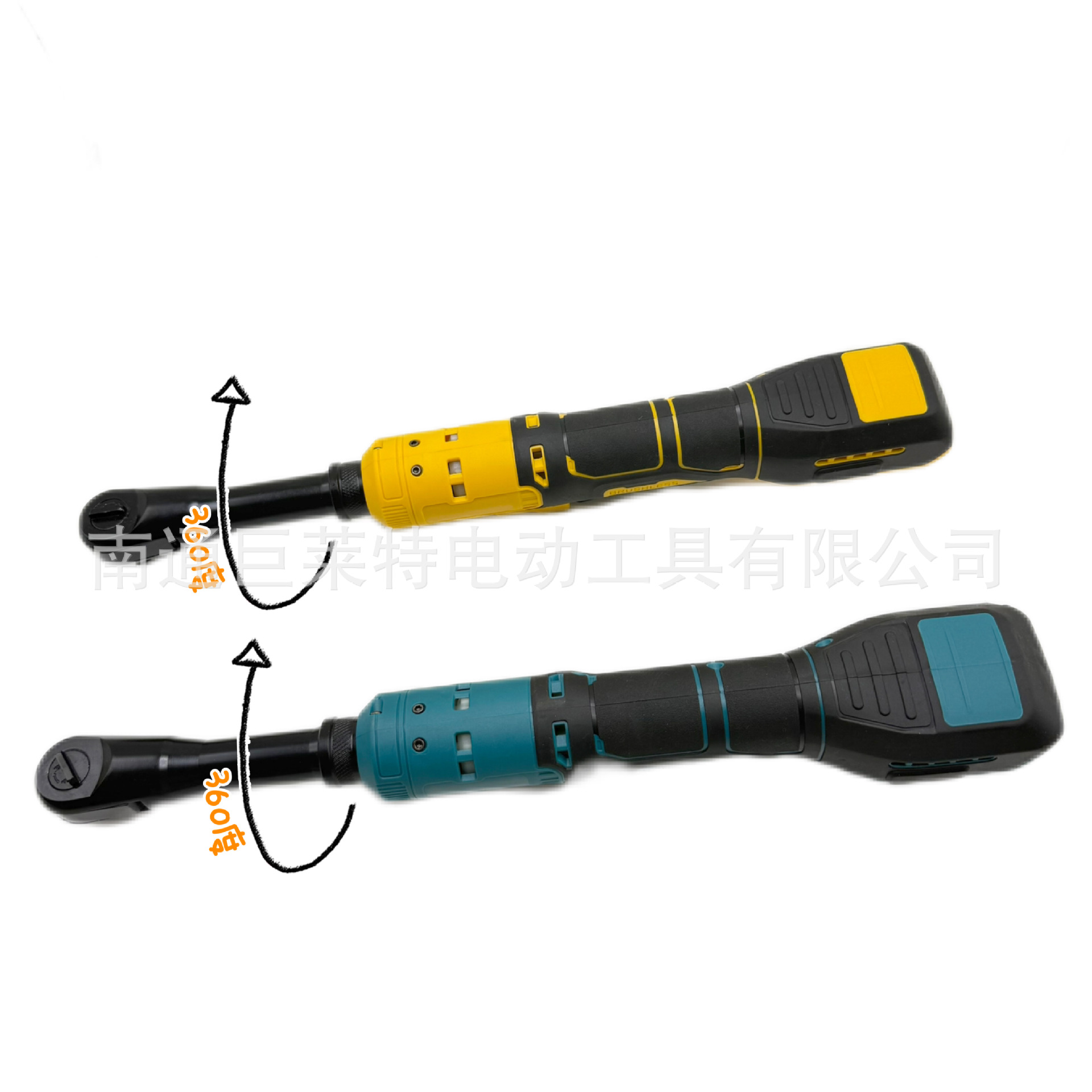 跨境外贸可旋转头1/2无刷棘轮扳手加长6英寸舞台桁架工具