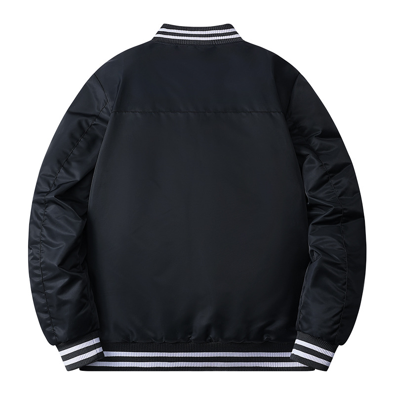 Men's Thick Cotton Pilot Jacket For Autumn And Winter Casual Style_voghion.com