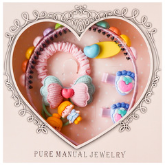 兒童髮夾禮盒套裝女童生日禮物不傷發可愛寶寶髮飾公主頭飾發卡皮