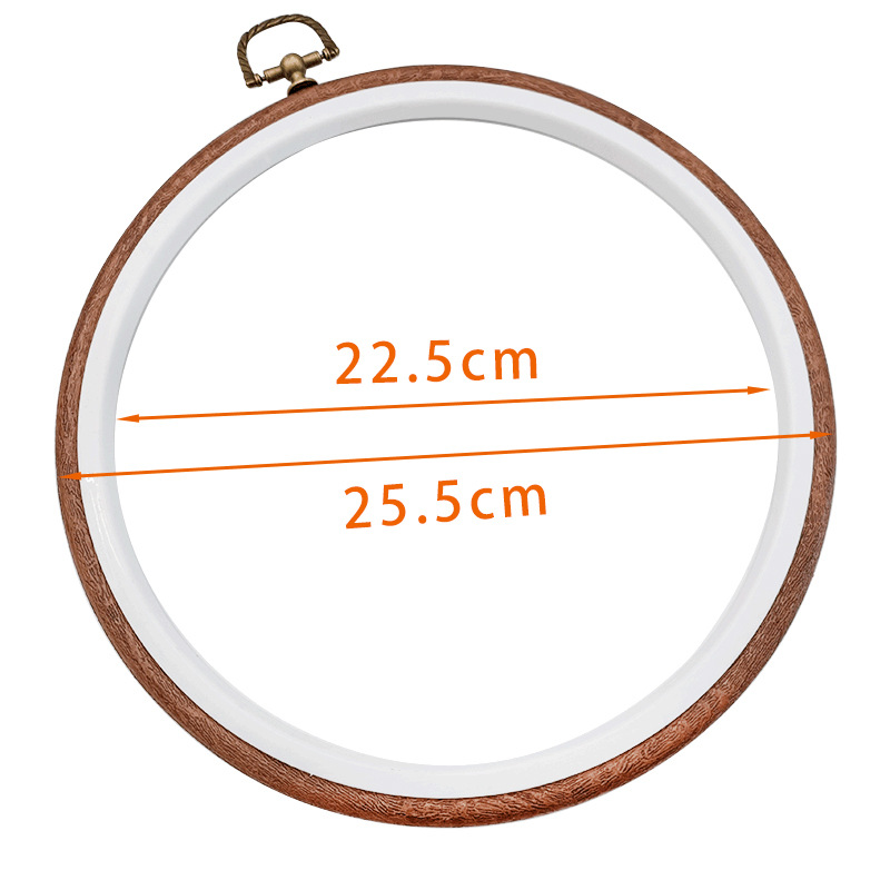 Round wood grain 24cm