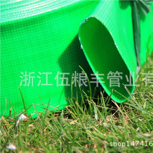 6型8型10型水龙带工农业用灌溉水带红胶软管PVC LAYFLAT HOSE