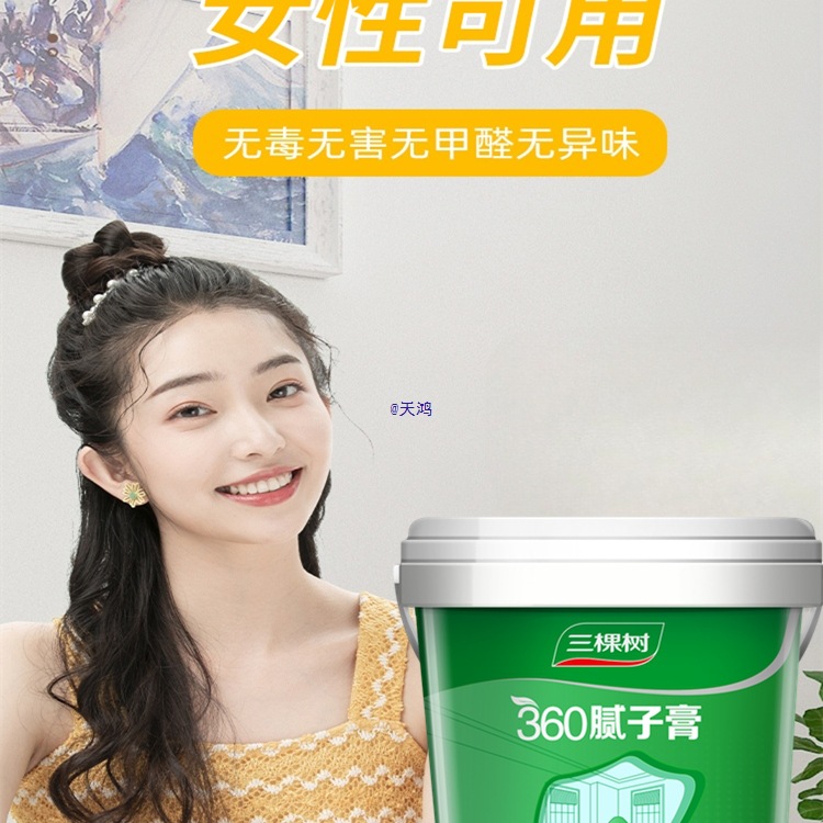 补墙膏净味防潮防霉墙面修补家用白色腻子粉墙面修补腻子膏