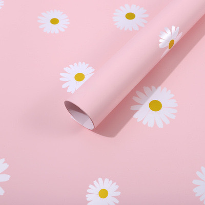 La nueva margarita fresca fresca de Li Zhiran es tan fresca como tú Papel de regalo de flores engrosado impermeable al estilo coreano Papel Ouya