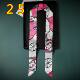 New style hair band silk satin ribbon tie bag women's long decorative ribbon long tie silk scarf