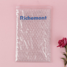 优惠厂家批发气泡膜洗漱PVC化妆品拉链胶袋手拿彩色拉链包装