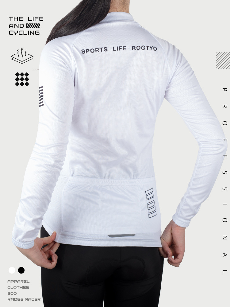 Ropa de ciclismo de mangas largas de primavera y otoño de verano ropa deportiva de bicicleta carretera de montaña bicicleta rápida secado conjunto de equipos al aire libre
