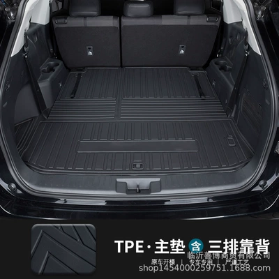 Trunk Mat – Modified Decorative Trunk Mat - five-seats-tpe-trunk-main-pad-there-is-a-speaker-on-the-left