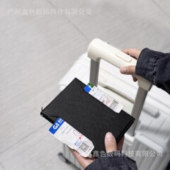 メーカー人気商品 防磁RFID磁気吸着PUファッション旅行パスポートバッグ書類バッグ盗難防止多機能保護ケース