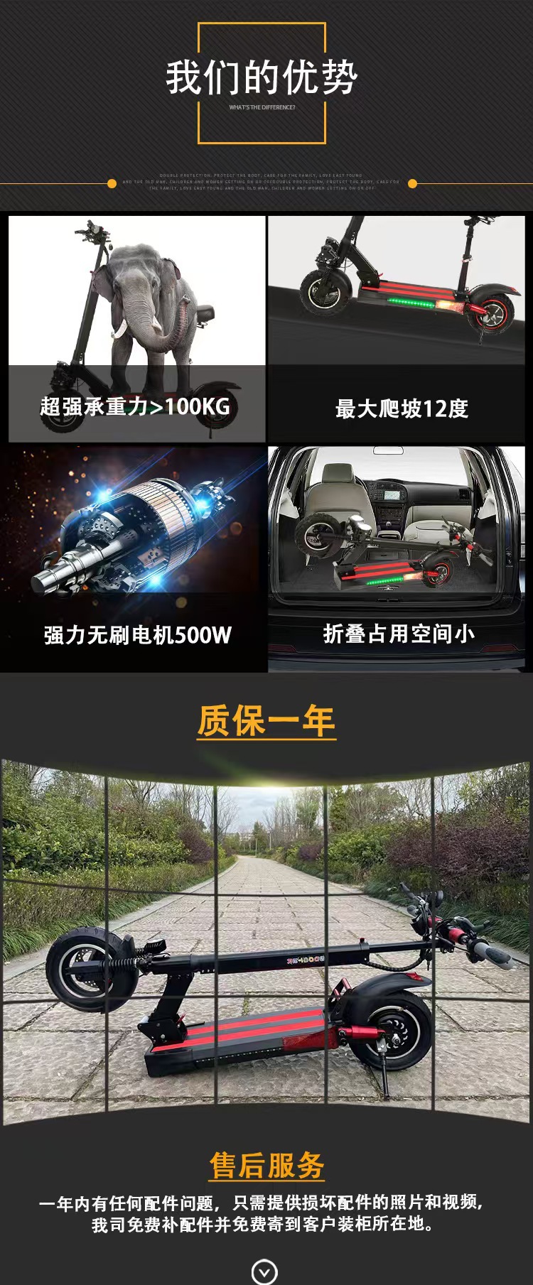 M4 Electric Scooter, Foldable Dual Shock-Absorbing Mobility Scooter, Foldable Smart Battery-Powered Vehicle, Portable Ride-On Vehicle