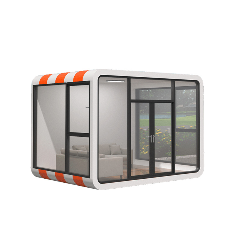 Net Red Apple Cabin Pequeña sala de sol al aire libre techo sala de actividades oficina casa de familia habitación espacial habitación de cielo estrellado sala de té