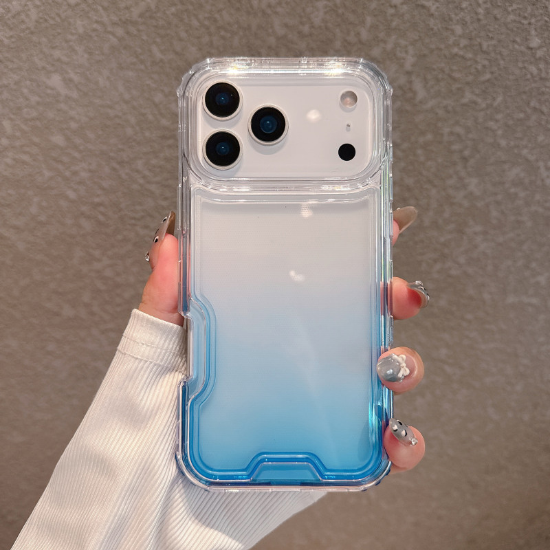 东南亚热卖适用于苹果iPhone17ProMax气囊防摔手机壳渐变色TPU|undefined