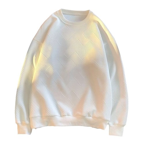 Champion brand casual crew neck sweatshirt long sleeve t-shirt for men, spring and autumn season, American style loose pure color base shirt for teenagers