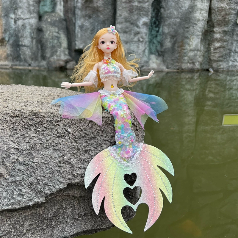 Doll, children's toy, 12 inch, mermaid, Birthday gift