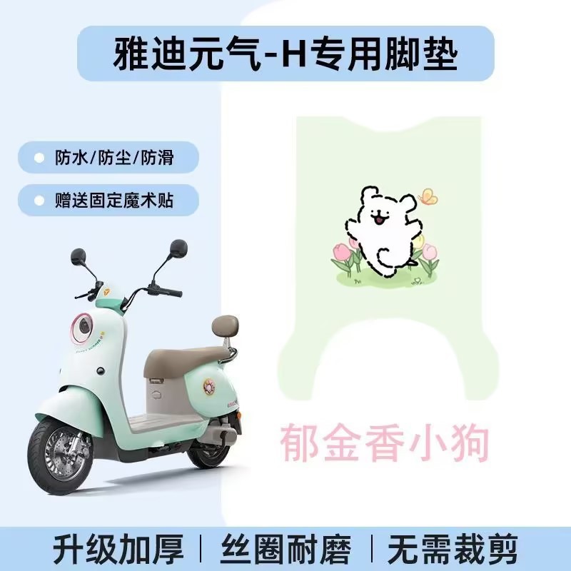 Yadi Yuanqi-H Special Silk Loop Foot Mats Are Non-Slip, Waterproof, and Dirt-Resistant, Making Commuting Easy. Yadi Yuanqi H Foot Mats