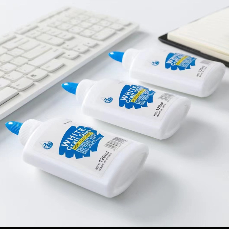Estudiantes de pegamento blanco DIY lecciones manuales utilizando pegamento adhesivo papel adhesivo artesanal para niños látex blanco 40g fuerte adhesivo al por mayor