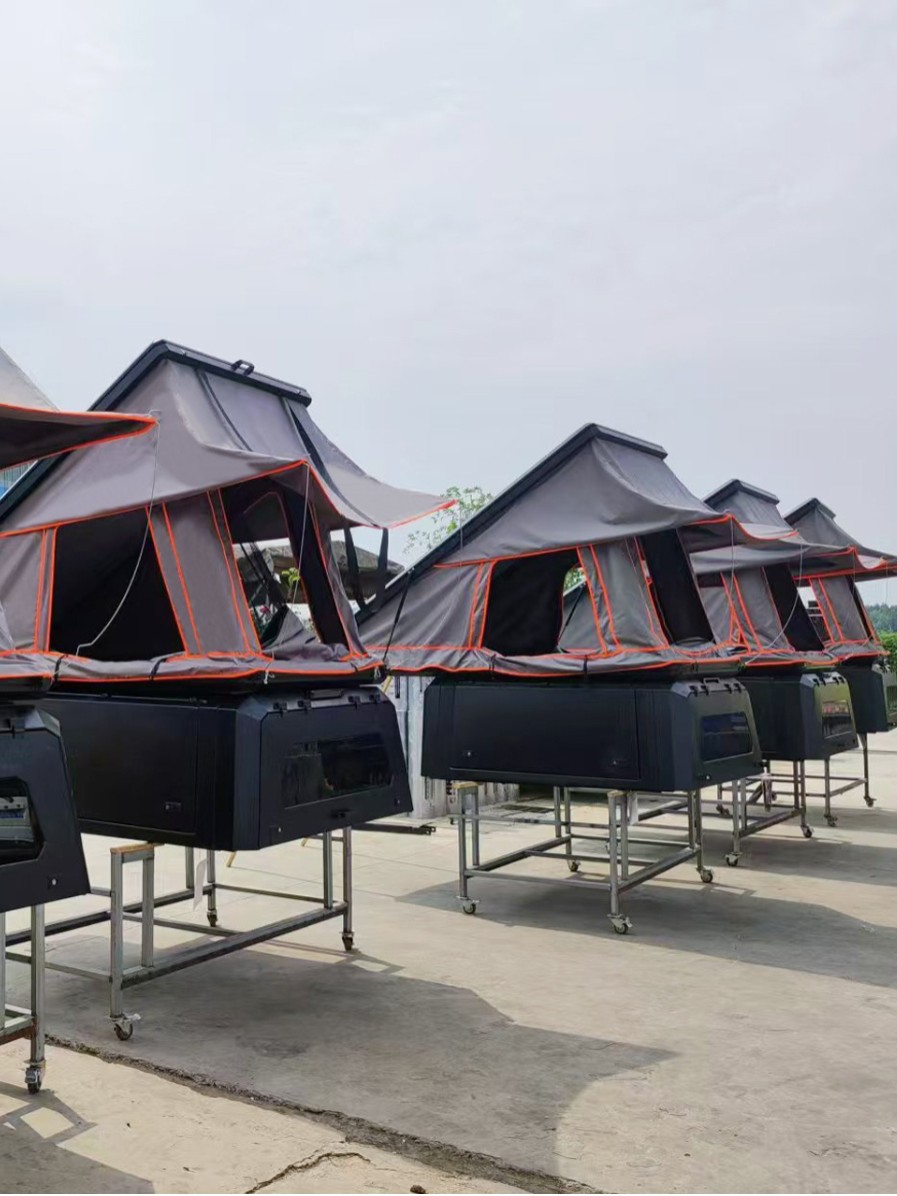 Car Roof Tent Outdoor Camping Self-Driving Tour Hard-Top Single-Layer Tent Car Tent Bridge Car Sunshade Rollover Tent