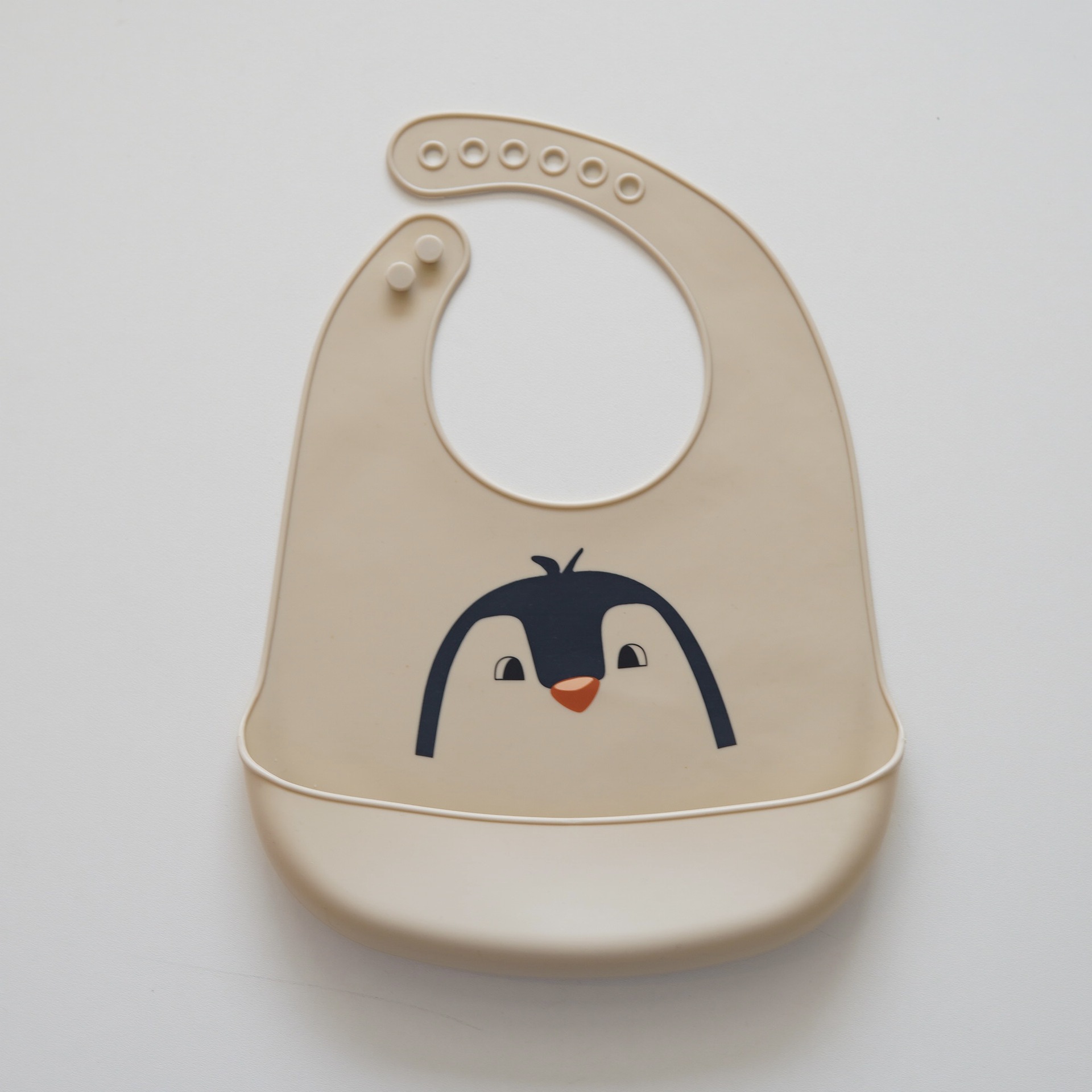 펭귄 얇은 턱받이