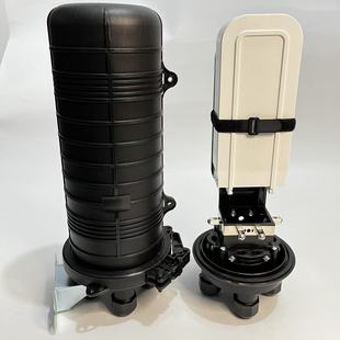 Cap-Type Optical Cable 48-Core Optical Cable Joint Box 1 in 4 Out Heat Shrinkable Sealed 36-Core Optical Fiber Junction Box Joint Package Factory