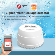 Zigbee滴水报警器wifi zigbee水位报警器tuya溢水水浸探测报警器