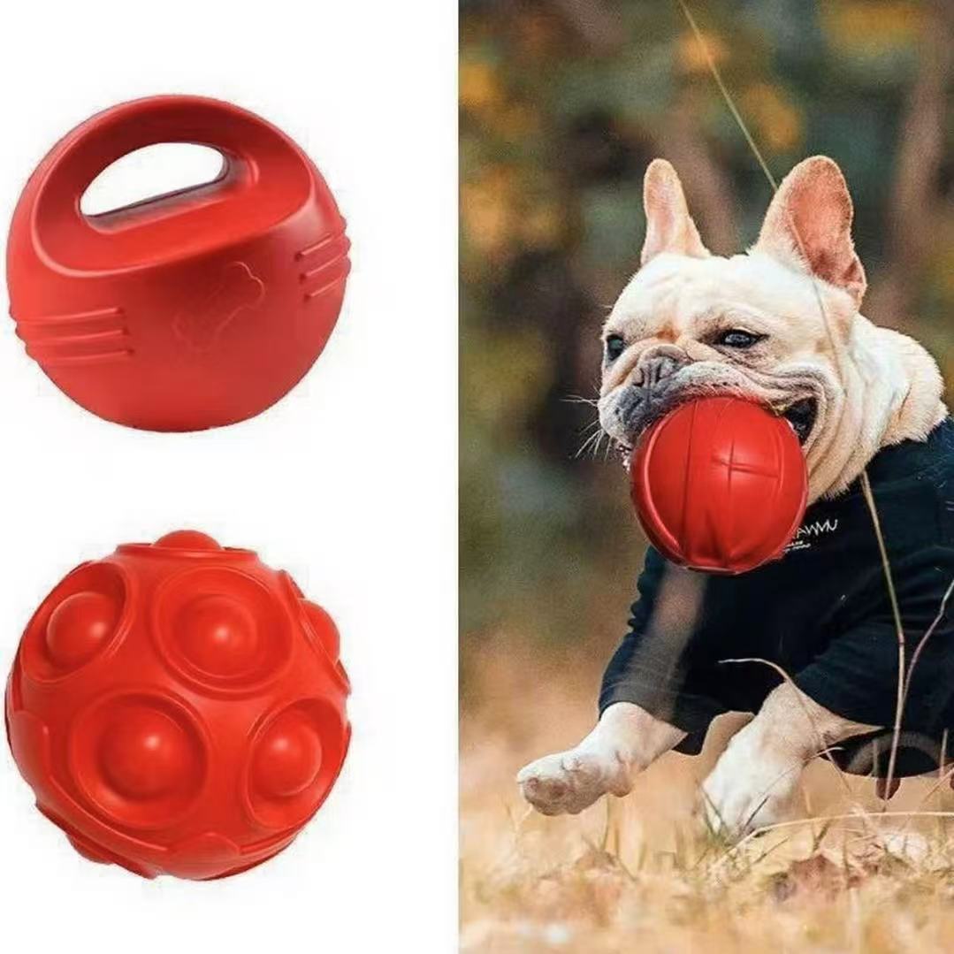 Pet Training Toy, Educational Feeder, Dog Chewing Toy, Dog Molar Teeth Cleaning, Dog Training Food Leakage Ball, Bite-Resistant