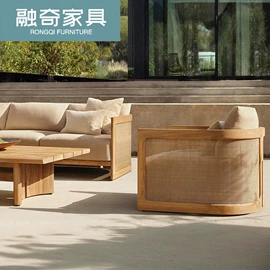 藤编桌椅;户外沙发;沙滩椅