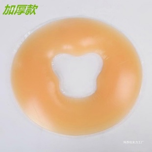 Silicone Lying Pillow Beauty Salon Thickened Latex Lying Pillow Face Cushion Beauty Bed Massage Face Pillow Cushion Non-Slip Hole Pillow