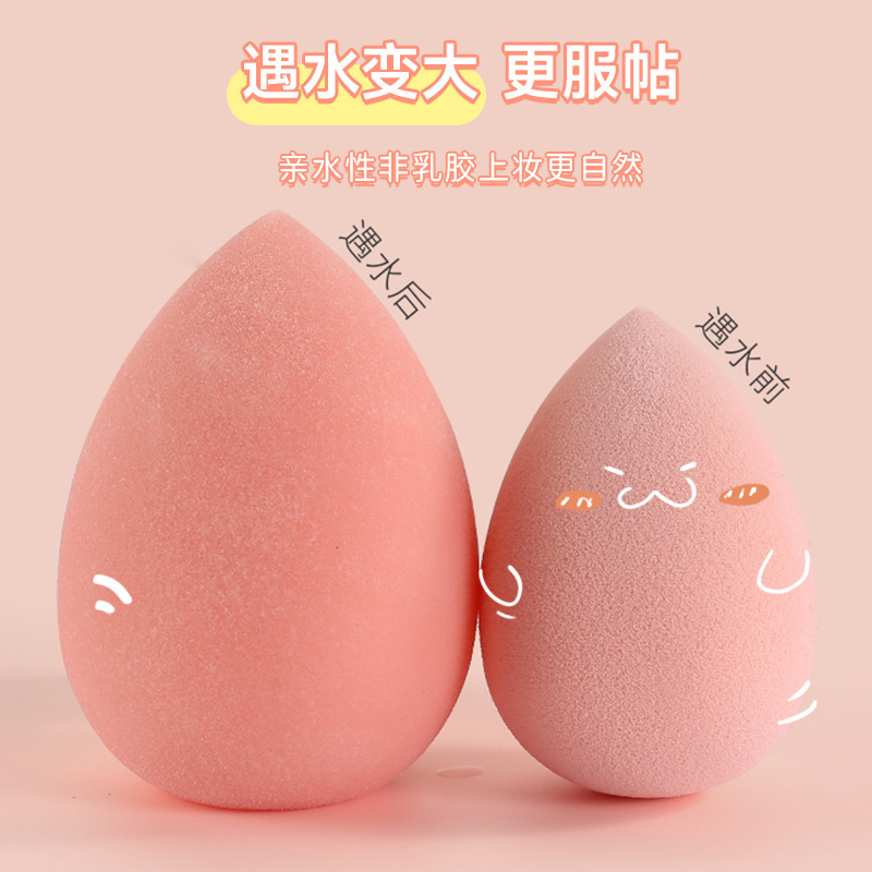 55 cepillo mágico huevo de maquillaje no comer polvo de maquillaje huevo esponja de maquillaje polvo húmedo seco suave herramienta de bisel de maquillaje