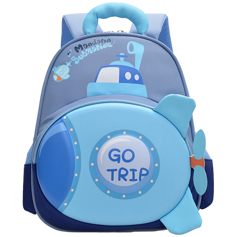 Mochila de niña encantadora cartón de dibujos animados tridimensional mochila de jardín de infantes para niños transpirable mochila de niñas pequeñas