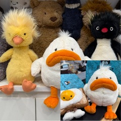 炸毛企鵝太窩蛋吐司多瑞特小鴨狄利亞鴨抱枕送女孩禮物
