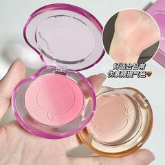 Kekemood桃気頬紅グラデーション膨張色頬紅女自然ハイライトアイシャドーあご紫ダントレッド紅色クロスボーダー