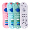 Children's teether for baby comfort, cartoon remote control for mother and baby