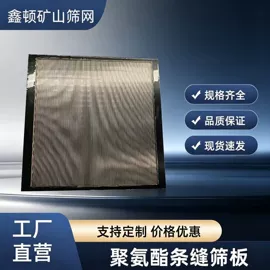 筛分设备;开采选矿设备;其他金属网