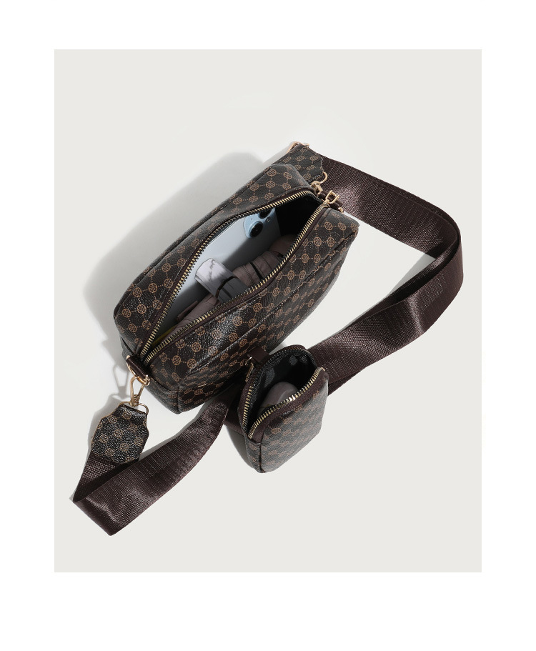 369g Weight Polyester Lining Material Zipper Closure Type Single Shoulder Strap Strap Type Square Bag Bags Type Daily Occasion PU Material Women's Backpack Backpack Argyle Pattern All Seasons Season Women's Gender Elegant, Vintage Style Style Square Shape Women's PU Argyle Elegant Vintage Style Square Zipper Square Bag 3
