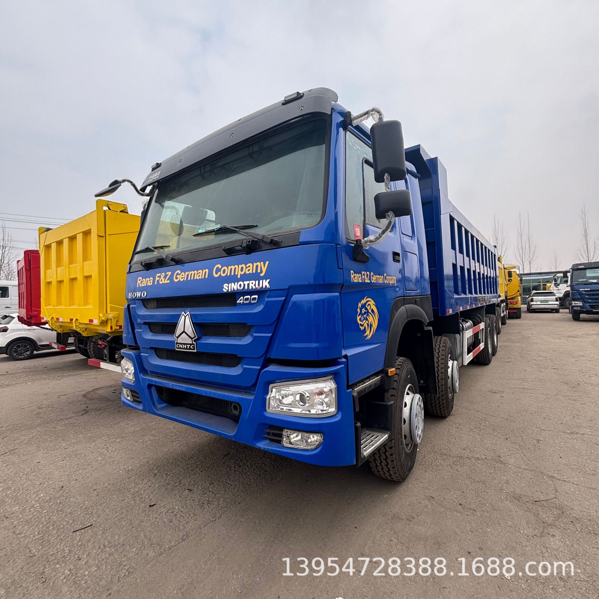 Export-Type Heavy-Duty Howo 64 Engineering Truck Howo Used Dump Truck 375 Horsepower Dump Truck