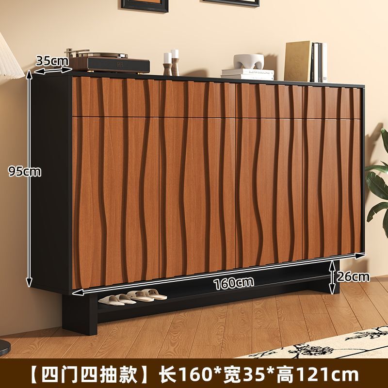中古法式侘寂入户鞋柜进门门口过道现代简约玄关储物柜儿童|undefined