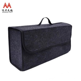 Cross-border car trunk felt storage bag car storage bag foldable storage box sundries finishing box