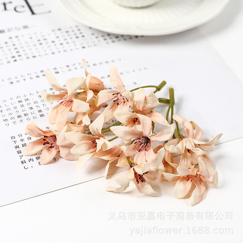 옅은 주황색