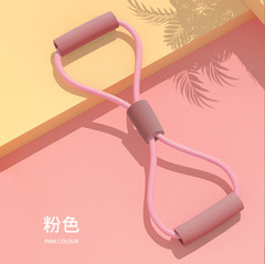 8-figure tension rope, chest expander, yoga tension rope, fitness tensioner, Pilates resistance band, fitness equipment tension band