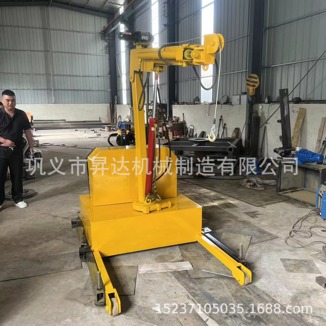 昇达机械 工厂车间用起吊设备 车间用重型单臂吊车 移动小吊机