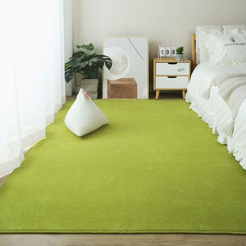 Large Area Carpeted Bedroom with Full Short Wool Coverage, Ins Full, Household Good Reviews, Living Room Coffee Table Style, Coral Wool, For Everyone