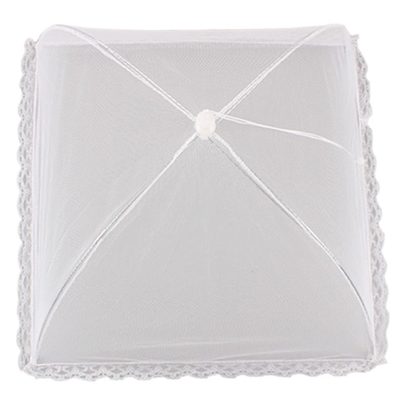 Напрямую от производителя, сетчатая крышка для посуды с кружевным краем, новая трансграничная крышка для еды, крышка от мух, простая крышка для еды.