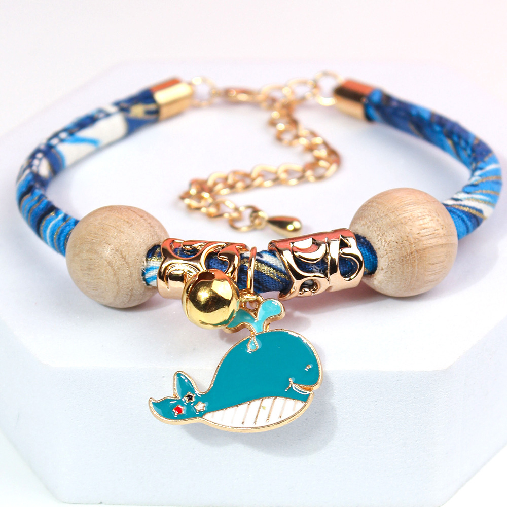 Pet Necklace Cat Flea Collar National Trend Dog Accessory Adjustable Personalized Tag Hanging Decor Factory Wholesale