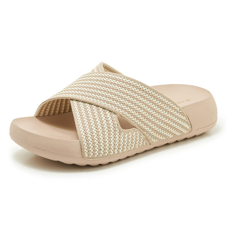 Dép sandal nữ xỏ ngón đế dày thoáng khí, nhẹ êm, phù hợp mùa hè — màu đen, màu hồng, màu kaki, màu mơ chi tiết 26
