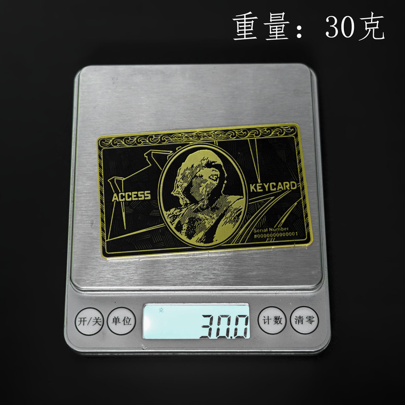 三角洲行动游戏周边合金房卡赛伊德黑卡金属钥匙游戏启动卡|undefined