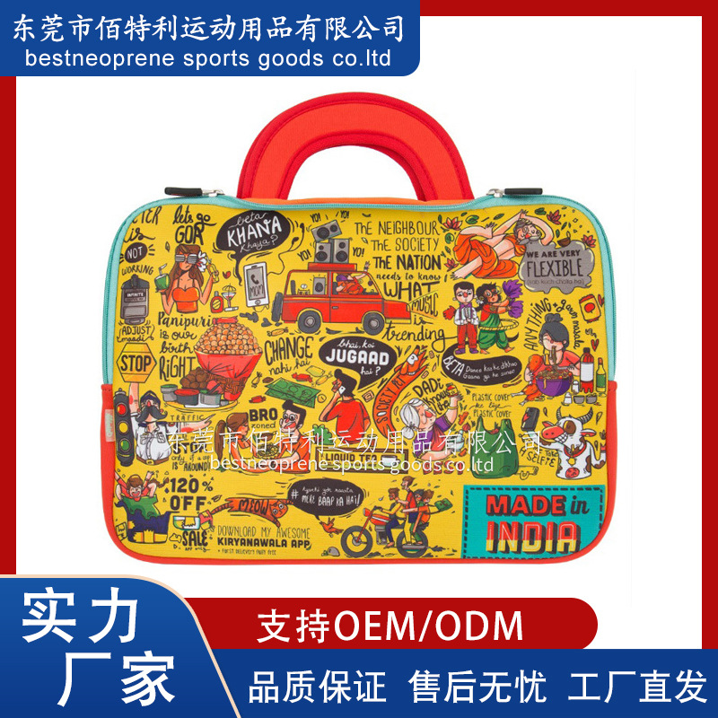 Creative Diving Material Invisible Laptop Bag 15.6 Inch macbook Laptop Bag Printable logo
