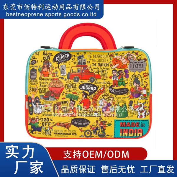 Creative Diving Material Invisible Laptop Bag 15.6 Inch macbook Laptop Bag Printable logo