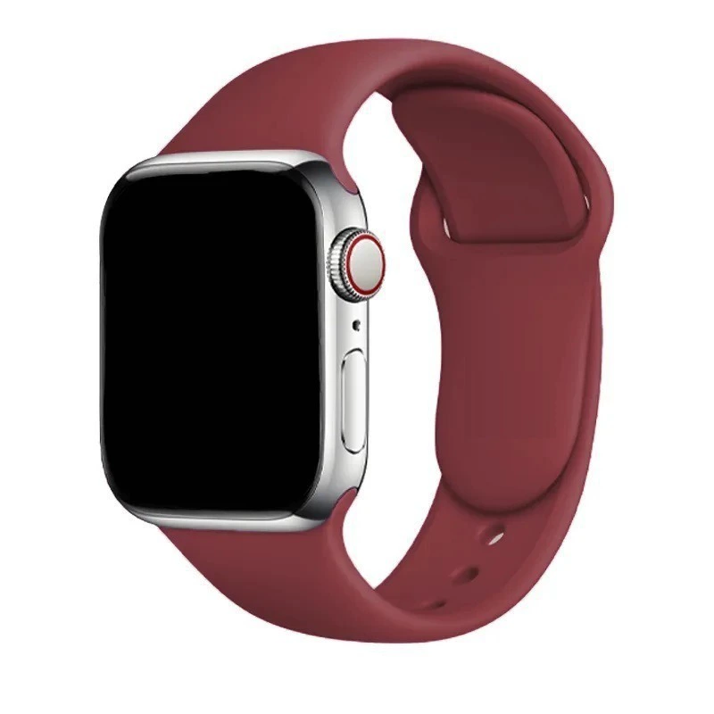 Подходящий ремешок для Apple S11 часов, силиконовый, динамический, дышащий, классический ремешок, ультра запястье