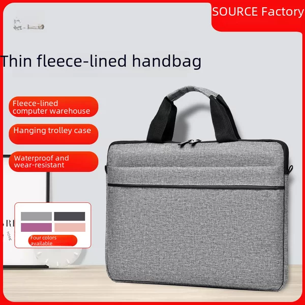 Qingxi Computer Bag Notebook Satchel Shoulder Bag 14/ 15.6inch Suitable for Apple Huawei Honor Dell